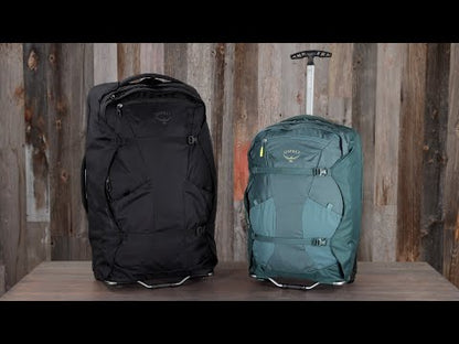 Osprey Farpoint Fairview 36L Carry-On Wheeled Travel Pack - Black demo video