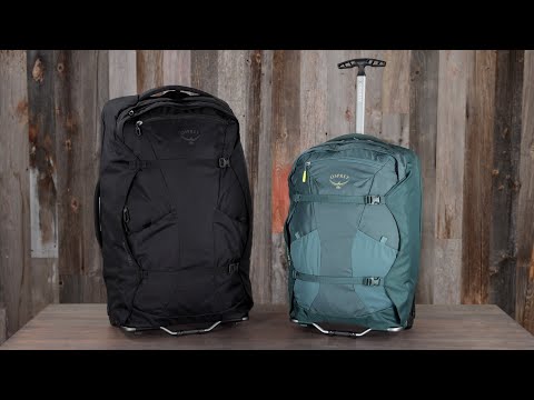 Osprey Farpoint Fairview 36L Carry-On Wheeled Travel Pack - Black demo video