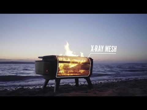 BioLite FirePit+ and Grill - Wood and Charcoal Burning Fire Pit demo video