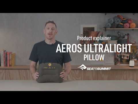 Sea to Summit Aeros Ultralight Pillow (Large) - Dark Grey demo video