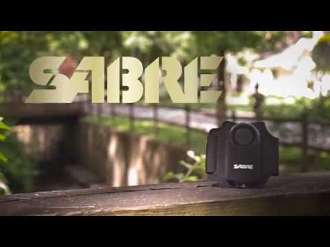 Sabre Runner Personal Alarm with Adjustable Wrist Strap - Black demo video