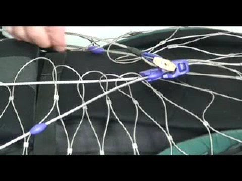 Pacsafe 55L Secure Backpack & Bag Protector - Small demo video