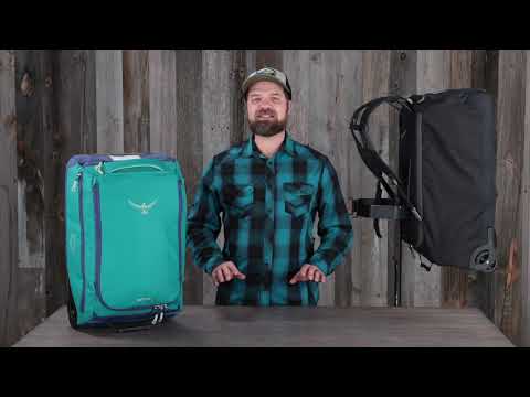Osprey Daylite 85L Wheeled Duffle / Backpack - Black demo video
