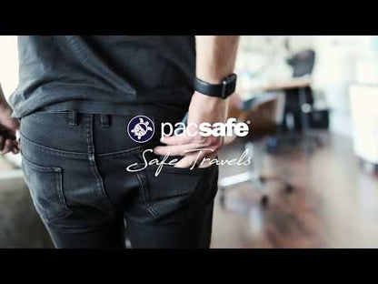 Pacsafe RFIDsafe - TEC Sleeve Wallet - Navy demo video