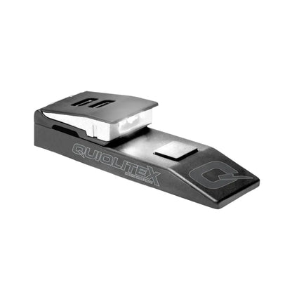 QuiqLiteX USB Rechargeable - Red and White LED Hands-Free Pocket Concealable Flashlight Torch