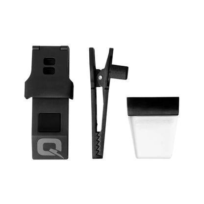 QuiqLiteX2 Tactical USB Rechargeable - Red / White LED Hands-Free Pocket Concealable Flashlight Torch