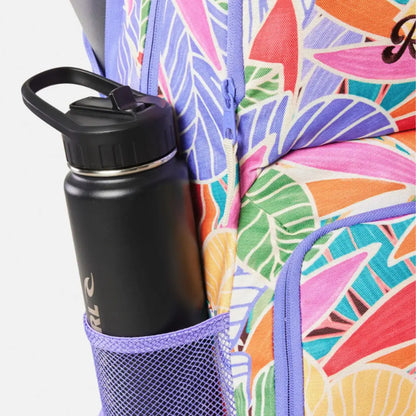 Rip Curl Chaser 15’’ Laptop Backpack 33L - Floral Print (Dark Chocolate)