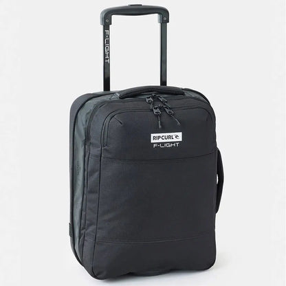 Rip Curl F-Light Cabin 30L Icons Wheeled Duffle - Midnight Black