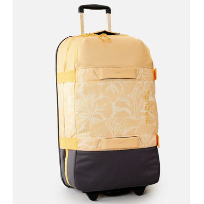 Rip Curl F-Light Global 100L Tropics Wheeled Duffle - Light Khaki
