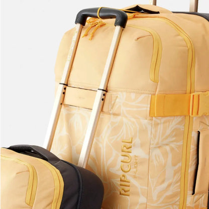 Rip Curl F-Light Global 100L Tropics Wheeled Duffle - Light Khaki