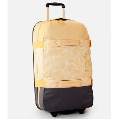 Rip Curl F-Light Global 100L Tropics Wheeled Duffle - Light Khaki