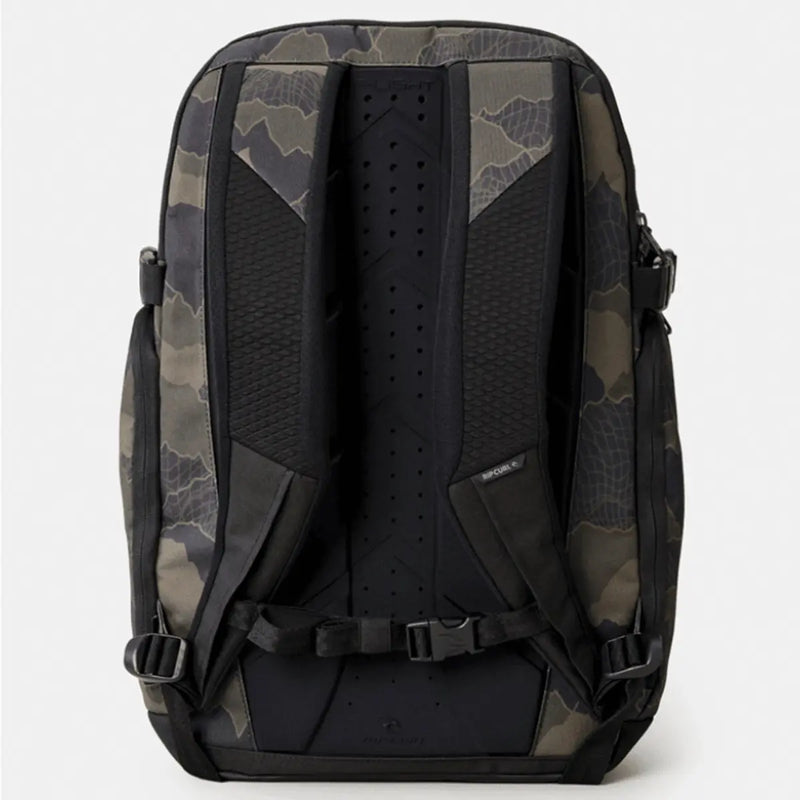 Rip Curl F-Light Posse 35L Search Camo Laptop Backpack- Black / Olive
