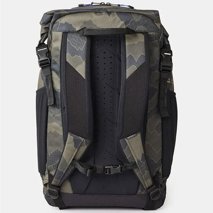 Rip Curl F-Light Surf 45L Search Wet / Dry Laptop Backpack - Black / Olive