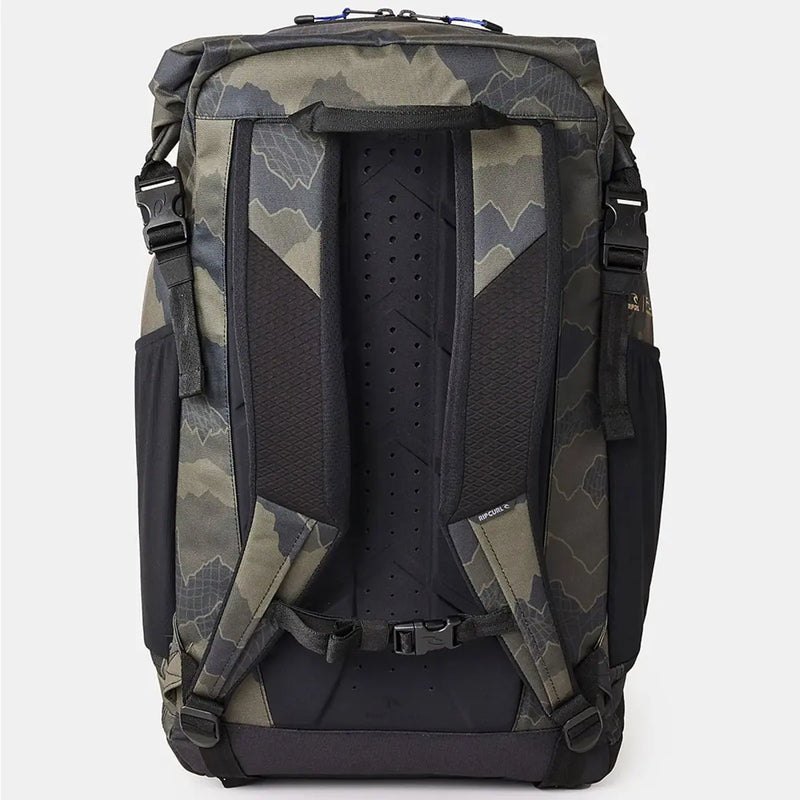 Rip Curl F-Light Surf 45L Search Wet / Dry Laptop Backpack - Black / Olive