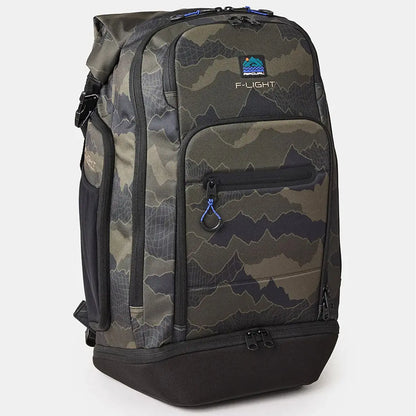 Rip Curl F-Light Surf 45L Search Wet / Dry Laptop Backpack - Black/Olive