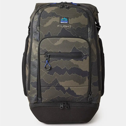 Rip Curl F-Light Surf 45L Search Wet / Dry Laptop Backpack - Black / Olive