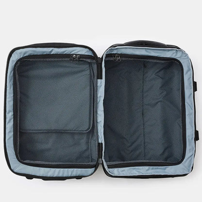 Rip Curl F-Light Transit 45L Icons Wheeled Duffle - Midnight Black