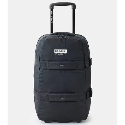 Rip Curl F-Light Transit 45L Icons Wheeled Duffle - Midnight Black