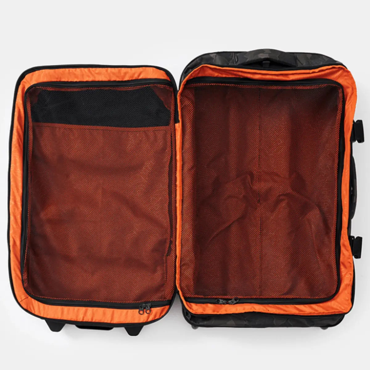 Rip Curl F-Light Transit 45L Search Camo Wheeled Duffle - Black / Olive