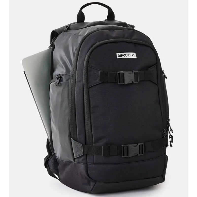Rip Curl Icons Posse 33L Laptop Backpack - Midnight Black