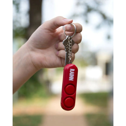 This sleek, compact and modern keychain attaches to backpack, purse or keys for convenient, instant access