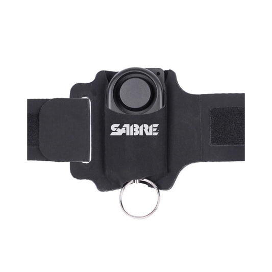 Sabre Runner Personal Alarm with Adjustable Wrist Strap - Black