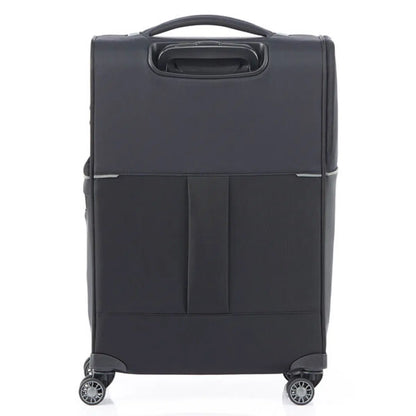 Luggage sleeve on rear of bag