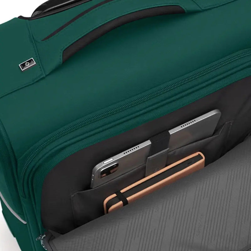 Samsonite 73 Hours 55 cm 4 Wheel Cabin Spinner Suitcase - Emerald Green