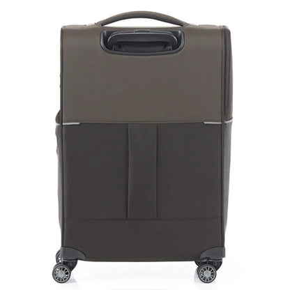 Push button retractable handle