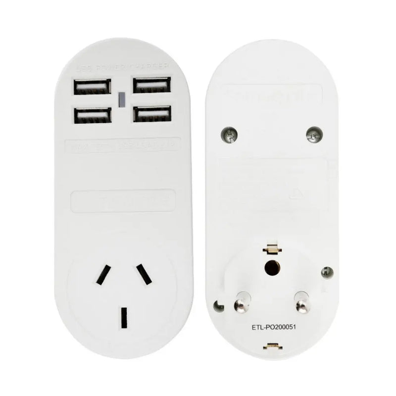 Samsonite Adaptor 4 x USB (2 Amp) Europe / Bali