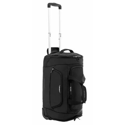 Push button, retractable handle