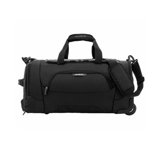 Samsonite Albi 55 cm Duffle on Wheels - Black / Grey