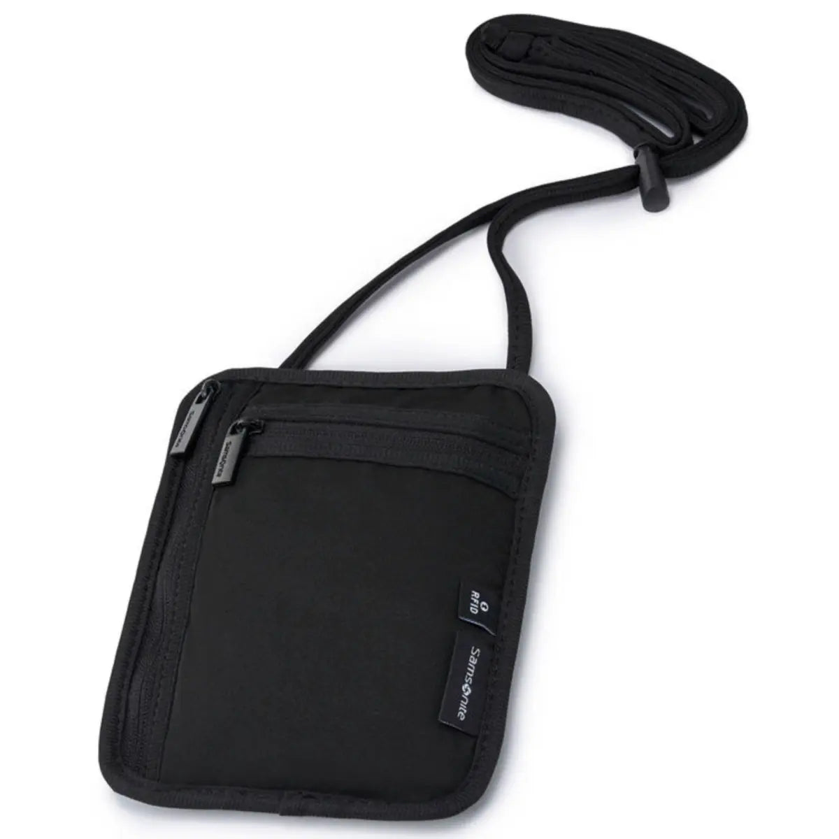 Samsonite Antimicrobial RFID Blocking Neck Pouch - Black