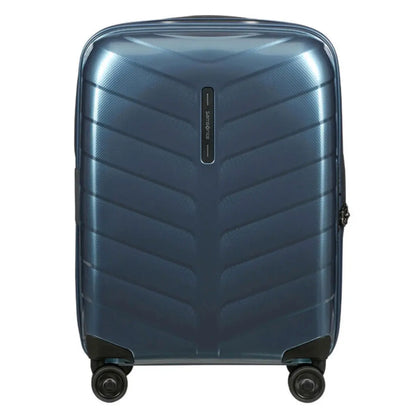 Samsonite Attrix 55 cm Expandable Carry-on Spinner Luggage - Steel Blue
