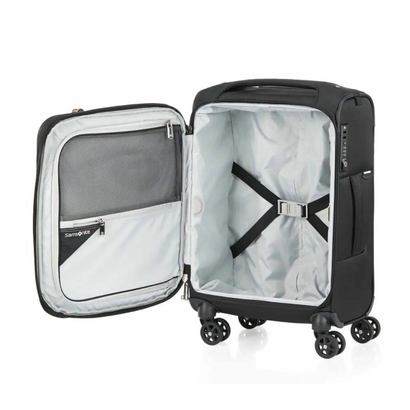 Functional elastic cross ribbons to secure packed items