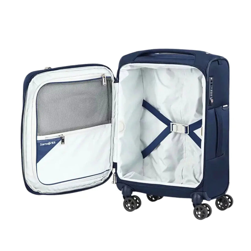 Functional elastic cross ribbons to secure packed items