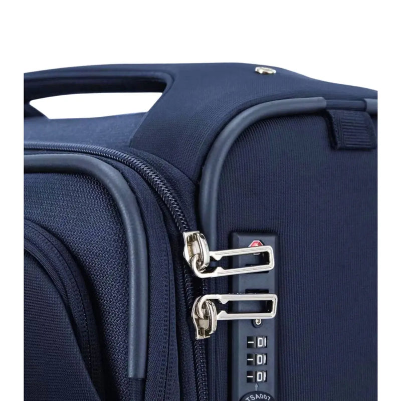 Integrated 3-digit TSA combination lock