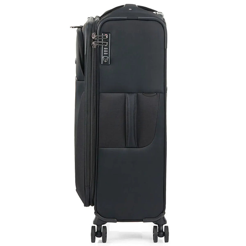 Integrated 3-digit TSA combination lock