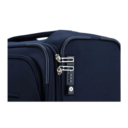 Integrated 3-digit TSA combination lock