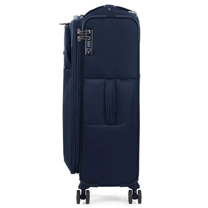 Integrated 3-digit TSA combination lock