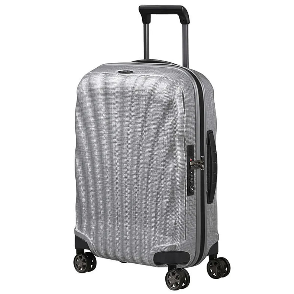 Samsonite C-Lite 55 cm Expandable 4-Wheel Cabin Spinner Suitcase - Aluminium (Limited Edition)