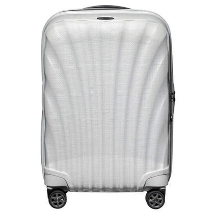 Samsonite C-Lite 55 cm Expandable 4-Wheel Cabin Spinner Suitcase - Off White