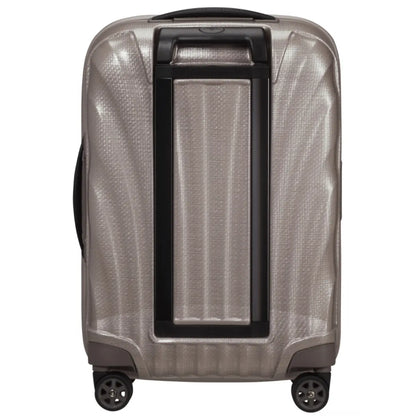 Samsonite C-Lite 55 cm Expandable 4-Wheel Cabin Spinner Suitcase - Pearl / Fuchsia (Limited Edition)