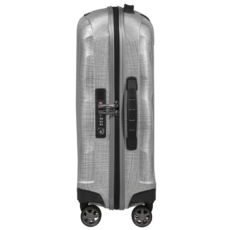 Samsonite C-Lite 55 cm Expandable 4-Wheel Cabin Spinner Suitcase - Aluminium (Limited Edition)
