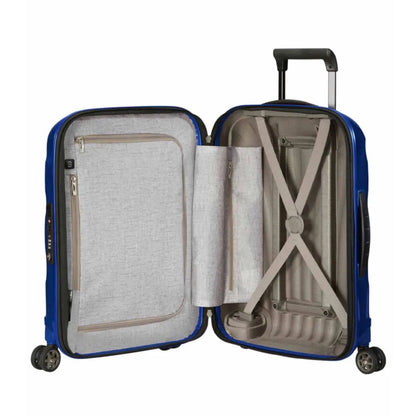 Cross ribbons to keep items in place