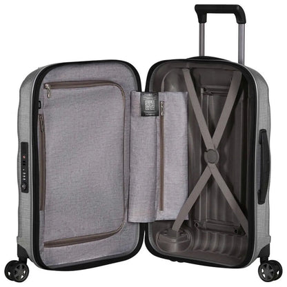 Samsonite C-Lite 55 cm Expandable 4-Wheel Cabin Spinner Suitcase - Aluminium (Limited Edition)