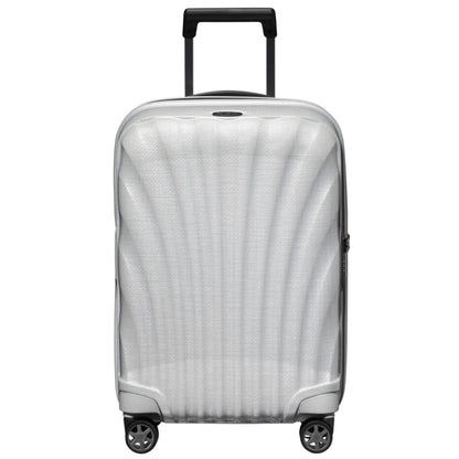 Samsonite C-Lite 55cm 4-Wheel Expandable Cabin Spinner Suitcase - Off White