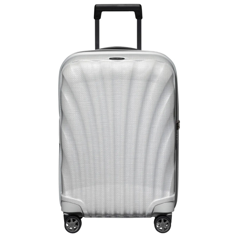 Samsonite C-Lite 55cm 4-Wheel Expandable Cabin Spinner Suitcase - Off White