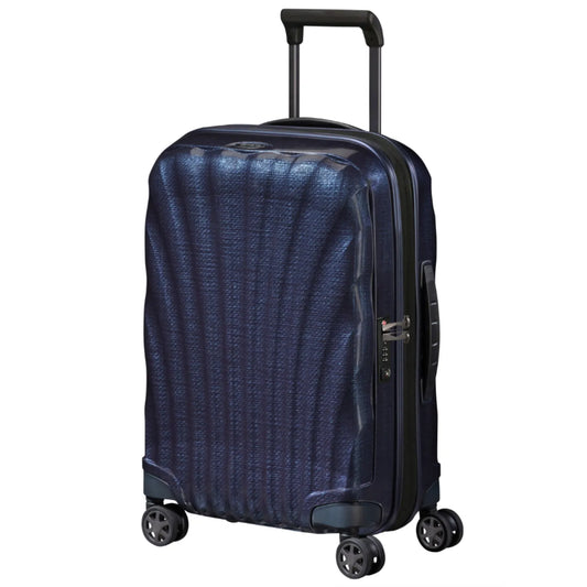 Samsonite C-Lite 55cm 4-Wheel Expandable Cabin Spinner Suitcase - Midnight Blue