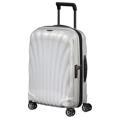 Samsonite C-Lite 55cm 4-Wheel Expandable Cabin Spinner Suitcase - Off White